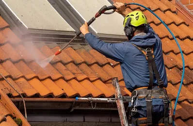 Démoussage et hydrofuge de toiture à Gungwiller