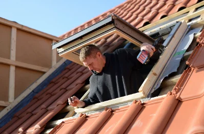 Pose de fenêtres de toit Velux à Gungwiller